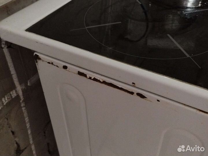 Плита электрическая стеклокерамика indesit