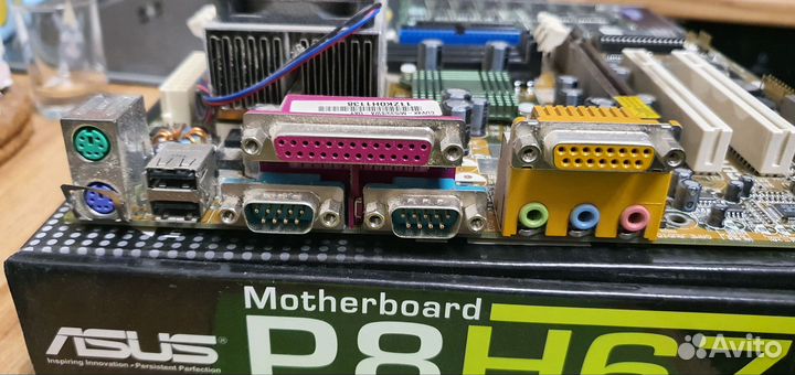 Asus CUV4X-M + Intel Pentium 3 + оперативка