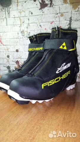 Лыжные ботинки fischer 39р,стелька 25см