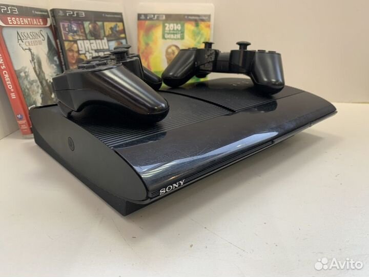 Игровые приставки Sony Playstation 3 super slim 32