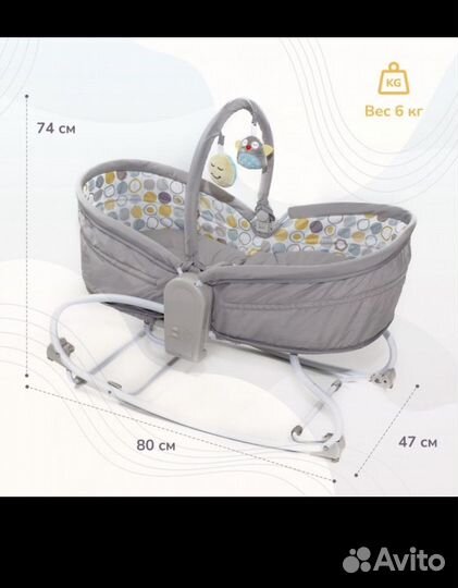 Шезлонг детский