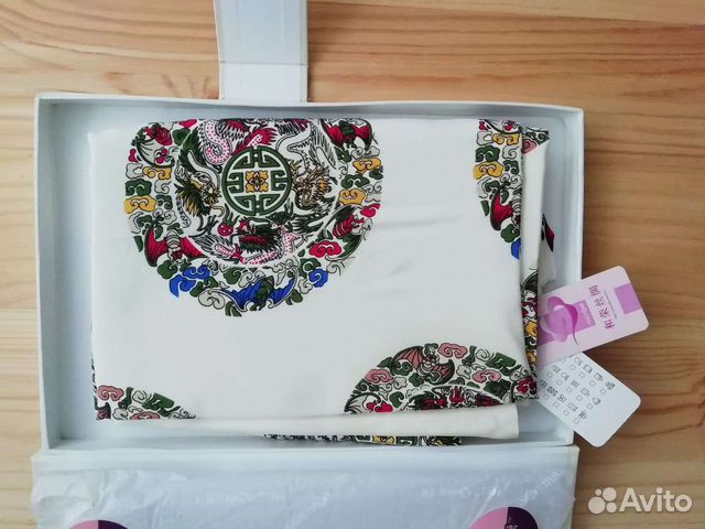 Шарф мужской, шёлковый, новый