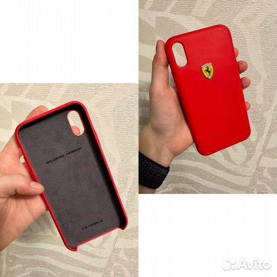 Чехол Ferrari на iPhone XR