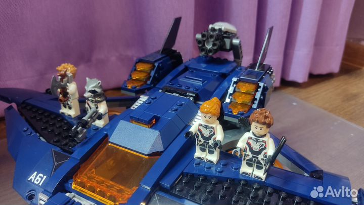 Lego marvel 76126 квинджет мстителей оригинал