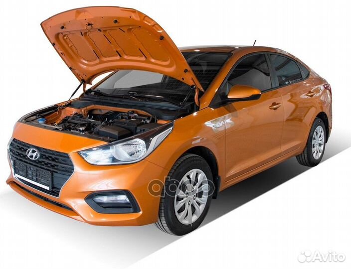 Амортизаторы капота Hyundai Solaris (2017) UHY