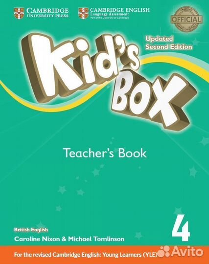Kids box 4 Pupils Book+activity Book новый