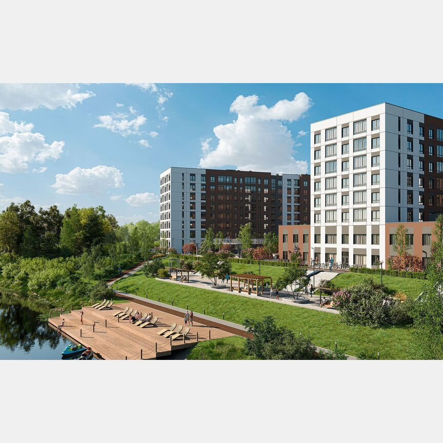 2-к. квартира, 53,3 м², 2/8 эт.