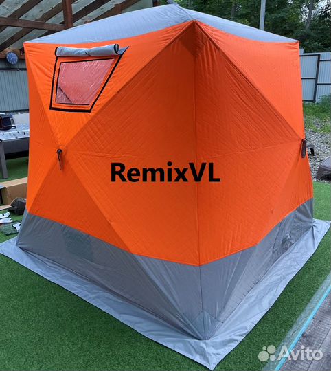 Видео Зимняя палатка куб 220х220 автомат под трубу