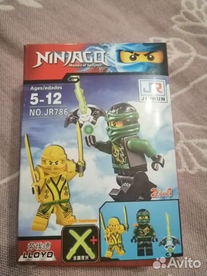Наборы ninjago минифигурки