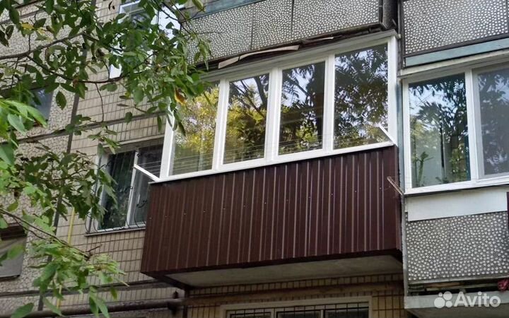 Остекление балконов и лоджий.утипление.Любой р-он