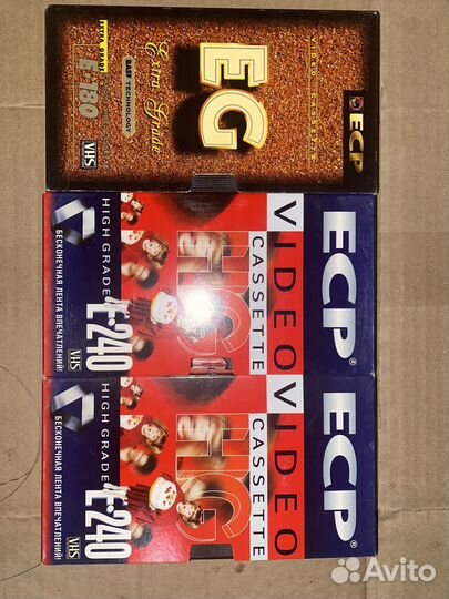 Новые касеты без записи