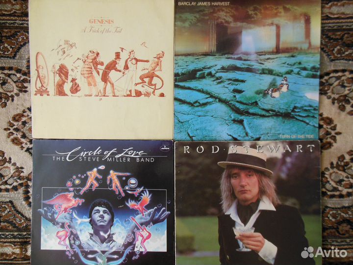 Genesis; Barclay James; Rod Stewart; Steve Miller