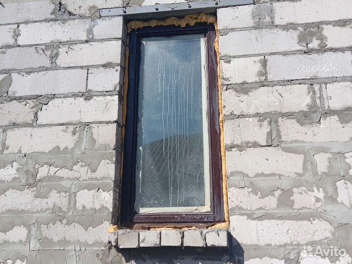 Окно, 2й стекло пакет, рама дерево