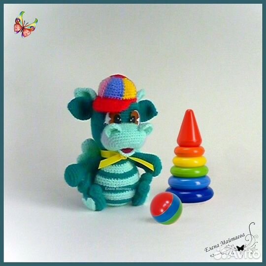 Вязаные игрушки ручной работы