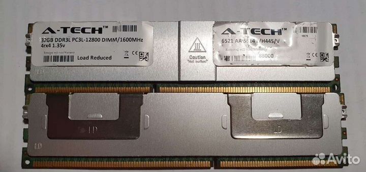Оперативная память серверная A-tech ddr3l 32gb
