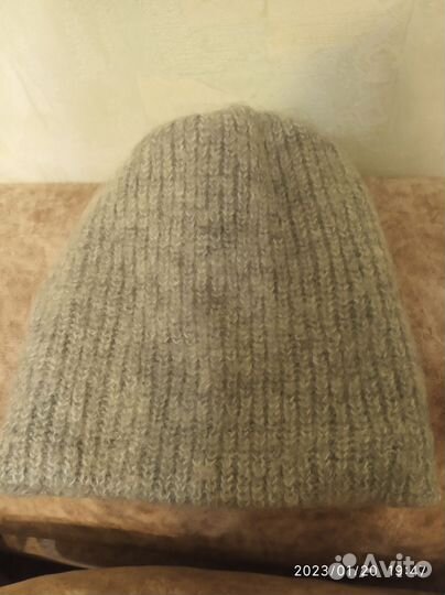 Шапка теплая двойная