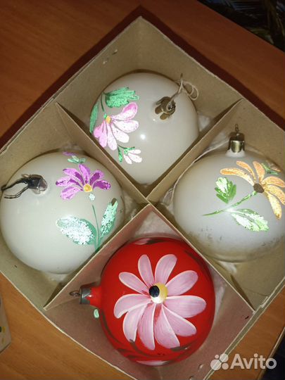 Елочные игрушки СССР набор