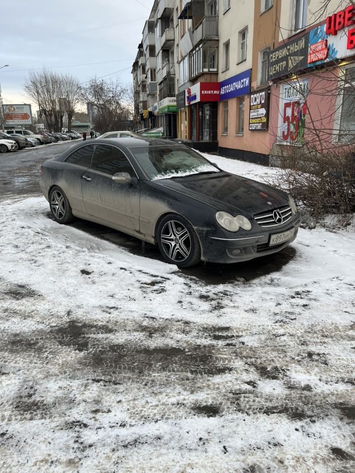 Mercedes-Benz CLK-класс: фото владельца