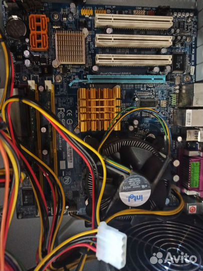 Компьютер всборе процессор блок питания корпус Мат