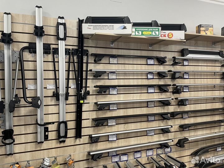 Багажник на инт.рейлинги Integra-120 20x30