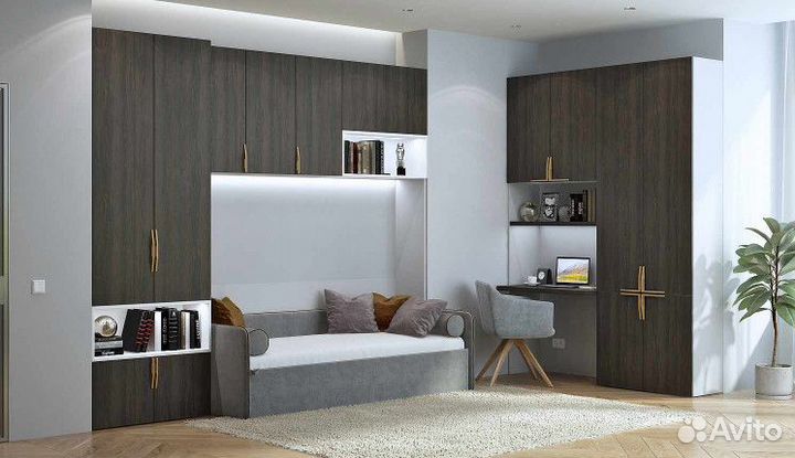 Шкаф купе распашной на заказ