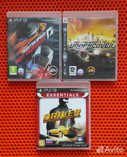 Driver и Need for Speed (Жажда скорости) для PS3