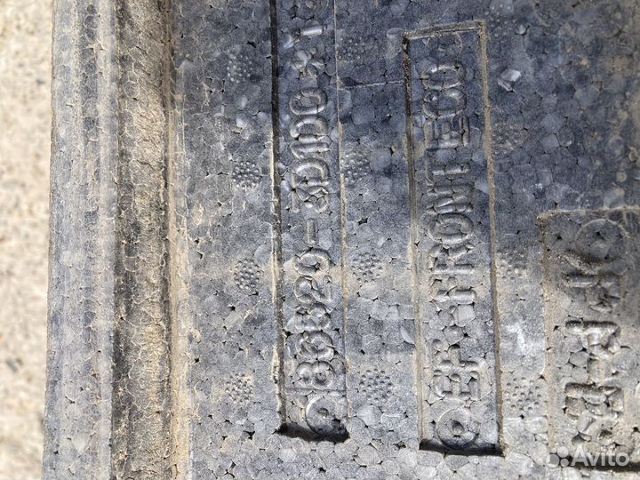 Абсорбер переднего бампера hyundai sonata 4