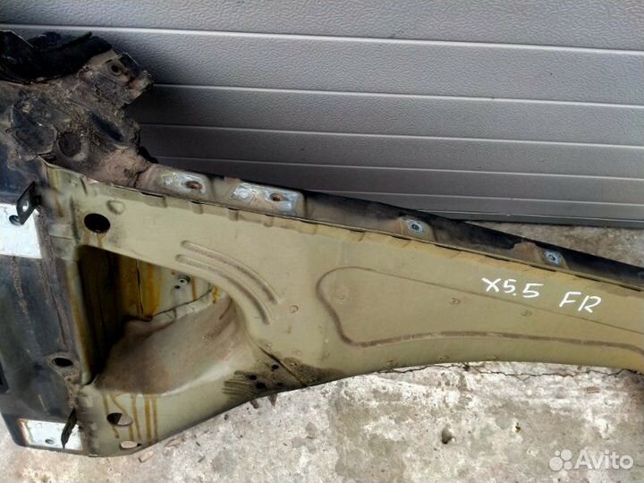 Лонжерон передний правый Bmw X5 E53 M54B30 01/2004