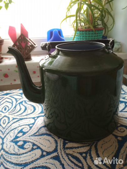 Чайник эмалированный СССР