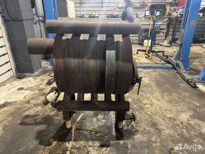 Печь булерьян с водяным контуром