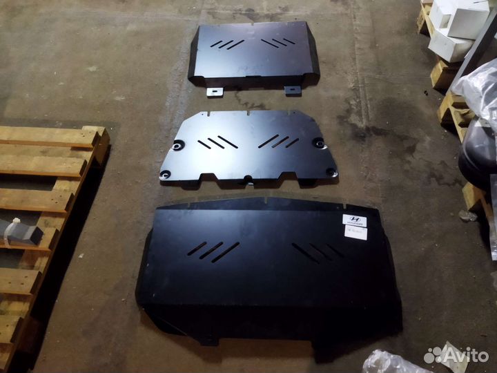 Защита двигателя hyundai H-1