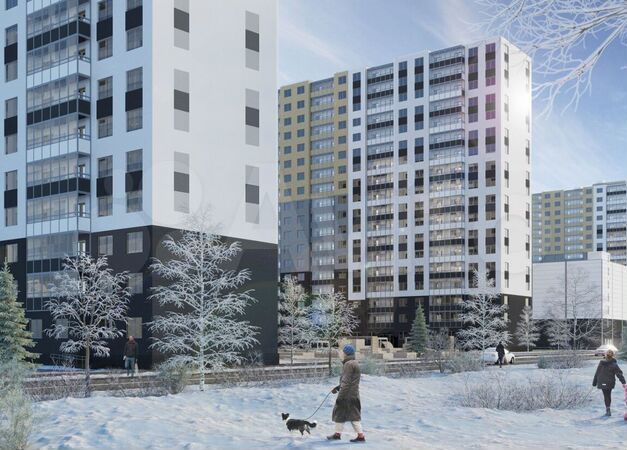 1-к. квартира, 30,2 м², 22/25 эт.