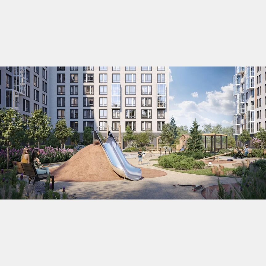 1-к. квартира, 38,9 м², 2/12 эт.