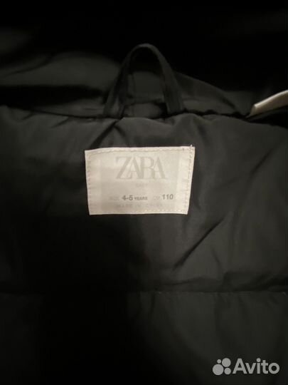 Осенняя куртка для девочки Zara