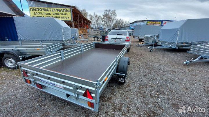 Прицеп бортовой мзса 817703.012 кузов 2,73*1,37м