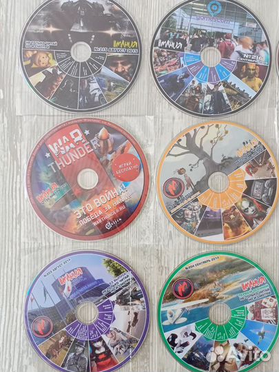 Диски к журналу Игромания (цена за набор)