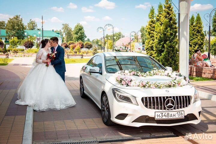 Свадебные украшения на автомобили