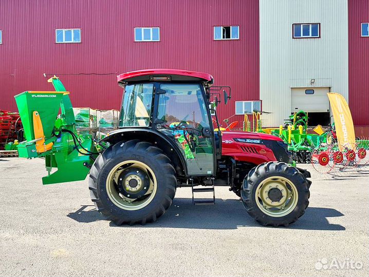 Трактор SOLIS 60С A/С 4x4 12+12, 2024