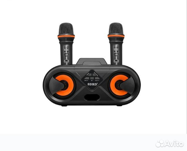 Караоке система с 2 микрофонами sdrd SD-303 Blueto