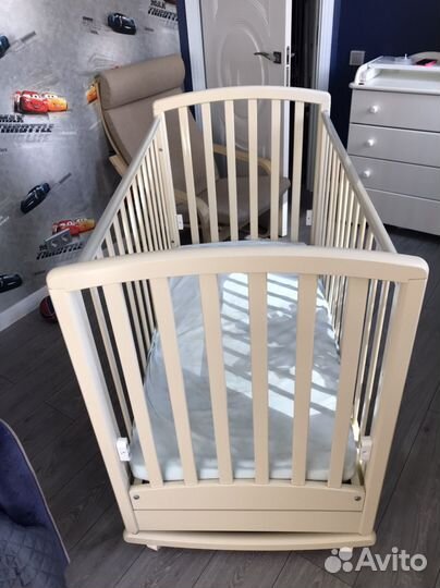 Детская кровать Гандылян Дашенька Слоновая кость