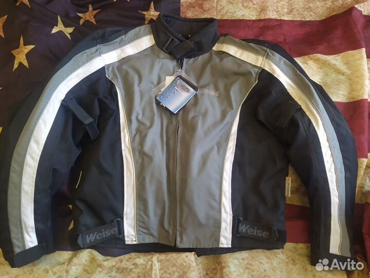 Мотокуртка мужская текстильная Weise. xxxl.Новая