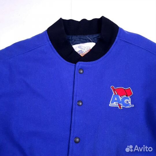 Бомбер Excelled varsity jacket винтаж made in USA