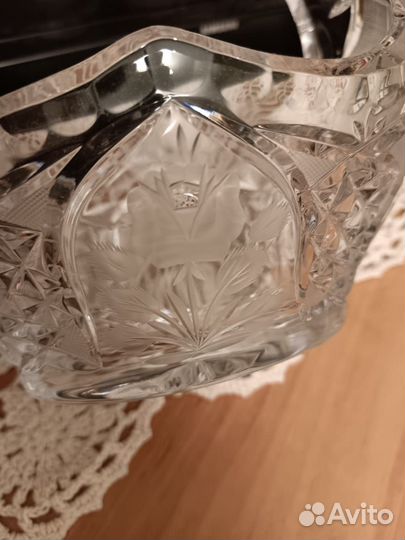Хрустальная корзинка