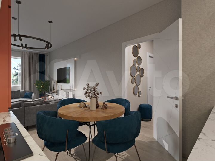 1-к. квартира, 39,9 м², 3/17 эт.