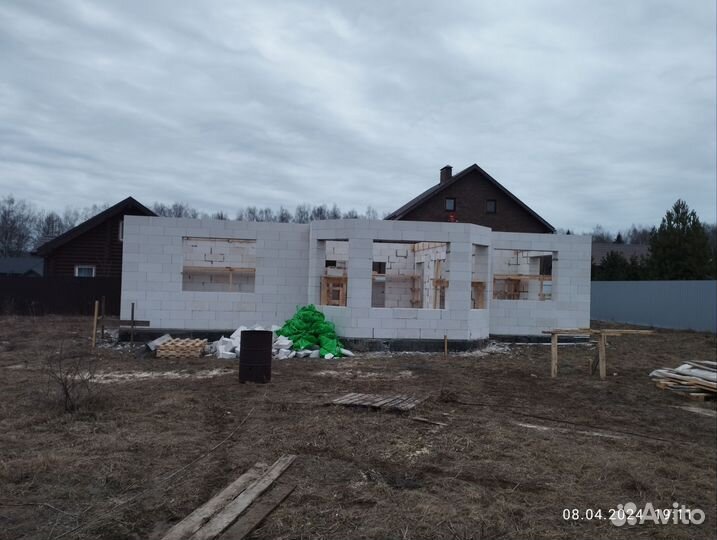 Работа строительство фундамент