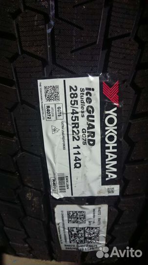 Yokohama Geolandar I/T G075 285/45 R22 114H