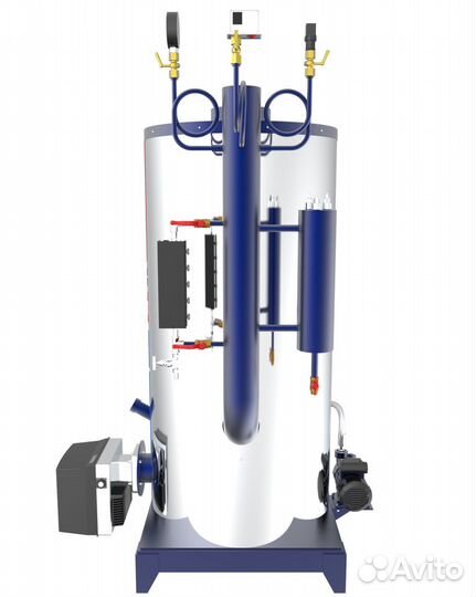 Паровой котел парогенератор 100 кг пара в час