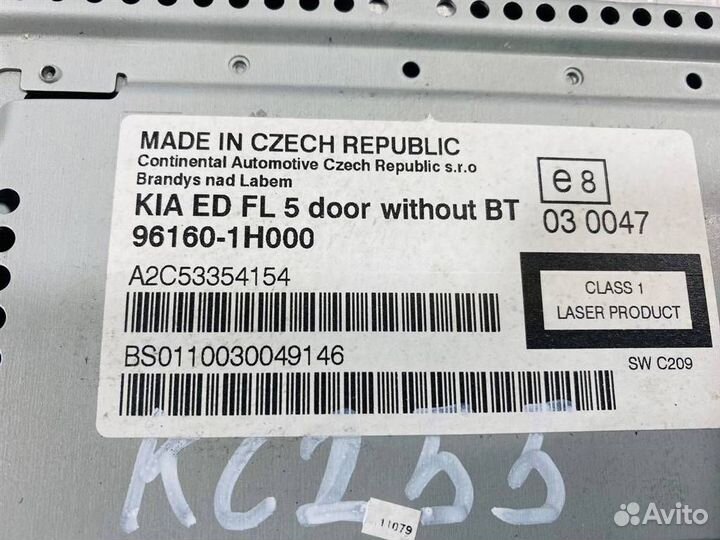 Магнитола штатная Kia Ceed 07-12 ED