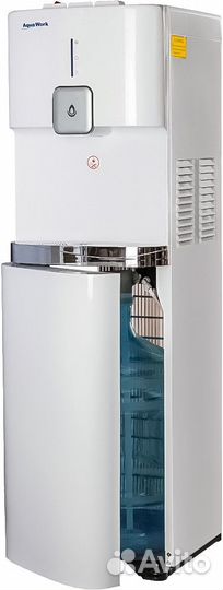 Кулер для воды Aqua Work 1665-S белый с нижней заг