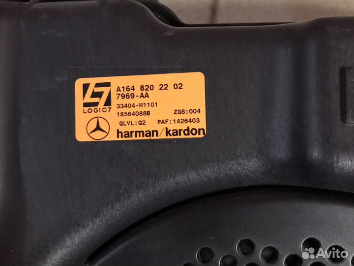 Сабвуфер Harman Kardon Мерседес мл 164
